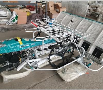 China Farm Rice Planter Yamaha Motor 6 Rows Walking Behind Rice Transplanter For Sale for sale