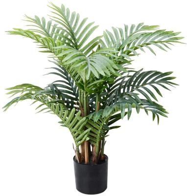 China Potted Artificial Plant Bonsai Kwai Palm Plants Indoor Ornamental Fake 68.5cm Plastic Outdoor Home Small Big Tall For Sale for sale