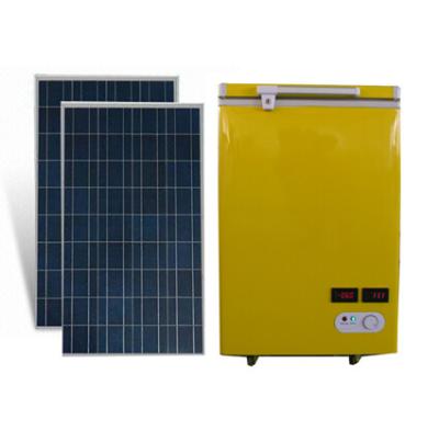 China 100% Solar Powered Freezer 200L DC12V for sale