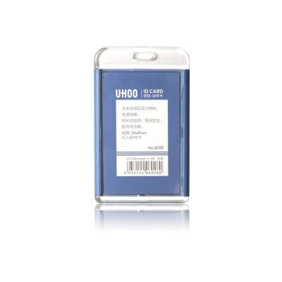 China 100% Popular Professional Vertical Uhoo 6028 Acrylic ID Card Holder Eco-friendly for sale