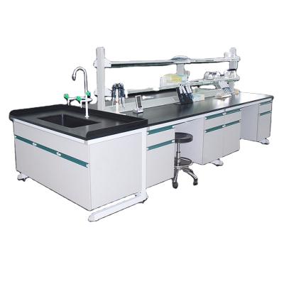 China High Quality Metal Lab Furniture China Style Chemistry Lab Equipment Easily Assembled Steel Lab Working Bench/Lab Furniture/C-frame Structure for sale