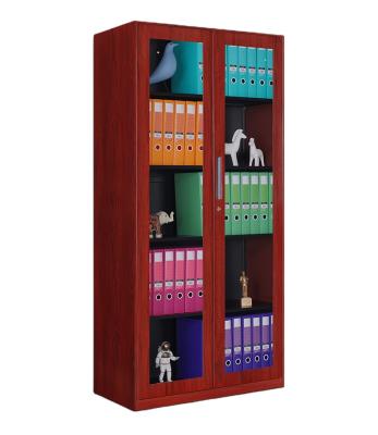 China Teak Veneer Wooden Combination Lock Adjustable Filing Cabinet (Size) for sale