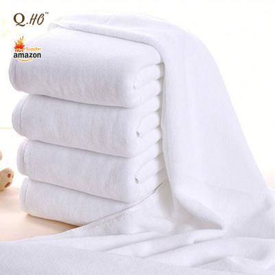 China High Quality White Towels Embroidered Logo Customized Wholesale Kid Safe Sets Spa 100% Organic Cotton Terry Luxury Hotel Bath Towels for sale