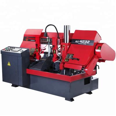 China Building Material Shops Full Automatic CNC Metal Cutting Band Saw Machine GZ4232 for sale