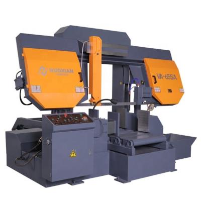 China Double Column Metal Iron Metal Cutter Industrial Band Saw Machine Industrial Heavy Duty Band Sawing Machine for sale