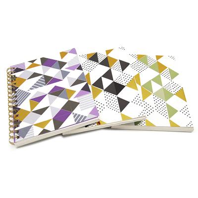 China ODM Printed School Notebook A5 Notebook Wholesale Striped Cheap Spiral Notebook for sale