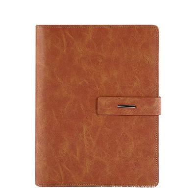 China Functional Classic Hardcover Book Business Binding Notebook Reusing Binding Reusable Notebook with Multifunctional Pocket for sale