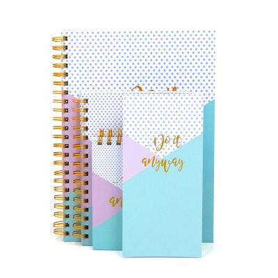 China Foil Stamp Diaries for Girls Personalized Dotted Notebook Planner Paper Notebooks for sale