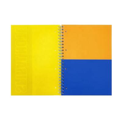 China Hardcover 2021 Custom Design Offered Cheap Wire O Notebook A4 Notebook For School for sale