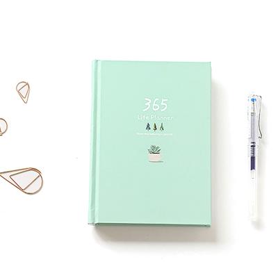 China Cute Customized Diary Plan Diary Planner Fashion Design Classic Hardcover Book Classic Gift Daily Student With Ribbon for sale