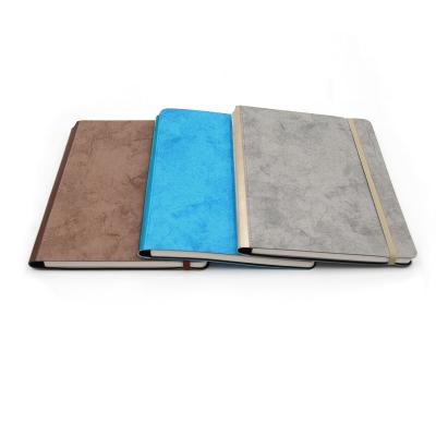 China Custom Thermo Hardcover PU Business Notebook Printing Journal Book Leather Journal for sale