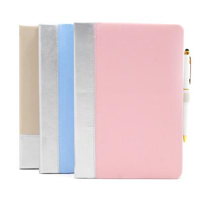 China Wholesale Custom Printed Logo Pencil Case Leather Bound Journal Hardcover A5 Journal for sale