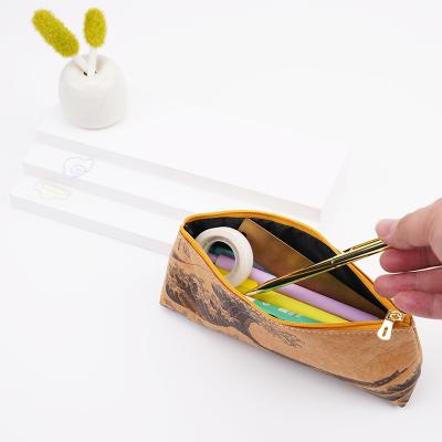 China New Pen Bag With Retro Ukiyoe Design Printed Pen Bag Tyvek 2021 Portable Waterproof for sale