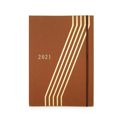 China Simple Design Printed Classic Diary With Wirh Elastic Closure 2022 Custom Logo Custom Diary Diary for sale