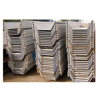 China 2021 Engineering construction cheap import stainless steel sheet piles profiles black steel for sale