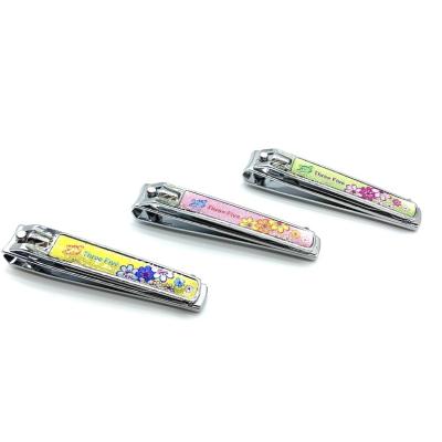 China Finger 555 211 Direct Sales Engraved Carbon Steel Portable Cheap Nail Clippers for sale