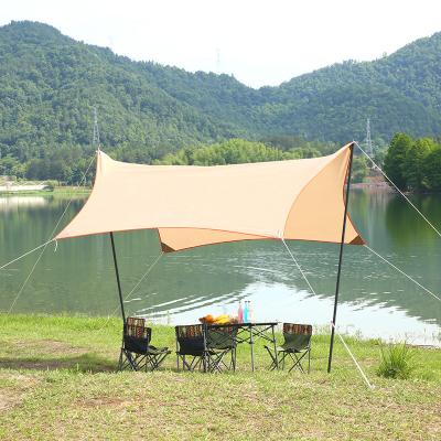 China Diagonal Tie Type Custom Waterproof Retractable Outdoor Canopy Awning Canopy Canopy Air Tent Camping Steel Events for sale