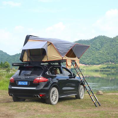 China Camouflage Best Price 3-4 Person Game Camouflage / Field Top Tent Outdoor Waterproof UV Car Roof Hardtop for sale