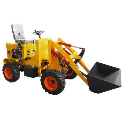 China Hotels Factory Quality Sale Mini Loader Wheel Loader 4x4 Backhoe Loader For Transport Goods for sale