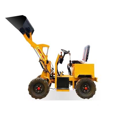 China Hotels forklift manufacturers multifunctional electric forklift small four-wheel loader for sale