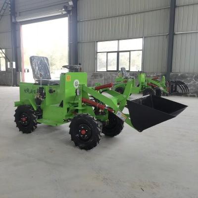 China 300/500kg cabin electric cargador mini electric loader factory stores electric wheel loader wheel loader for sale