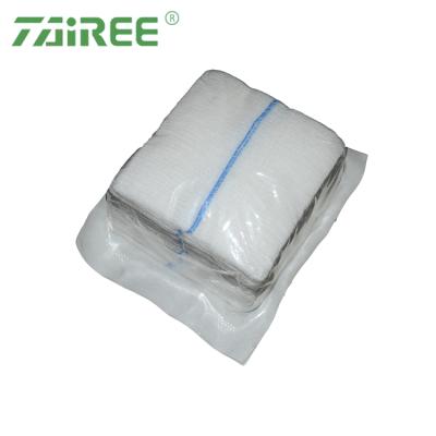 China Hot Selling Sterile 100% Cotton Gauze Swabs Swab 7.5cm 5cm Te koop