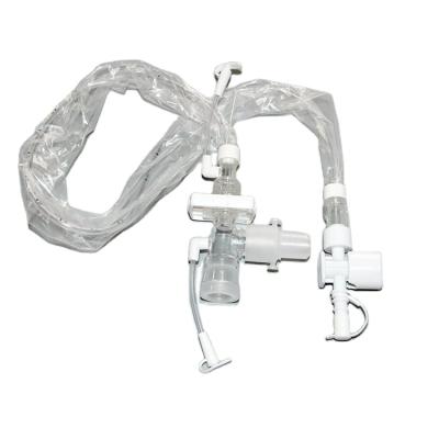 中国 PVC 14 Fr Sterile Medical Disposable Adult Use Closed Suction Catheter For Baby 24 Hours 販売のため