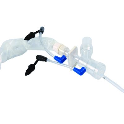 中国 Medical Disposable Sterile Closed Catheter 24h 72h Suction Sputum Suction Catheter With Control Valve 販売のため