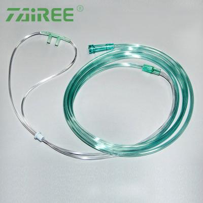 China Medical Grade PVC CE Approved Adult Pediatric Infant Neonatal Oxygen Nasal Cannula With Tubing Te koop