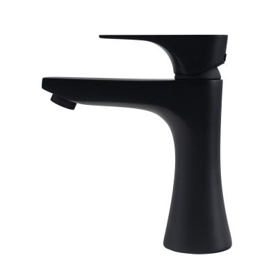 China Modern Brass Electric Single Handle Bathroom Faucet Shower Bathtub Faucets Heater Taps Toilet Accessory Black Water Taps CUPC for sale