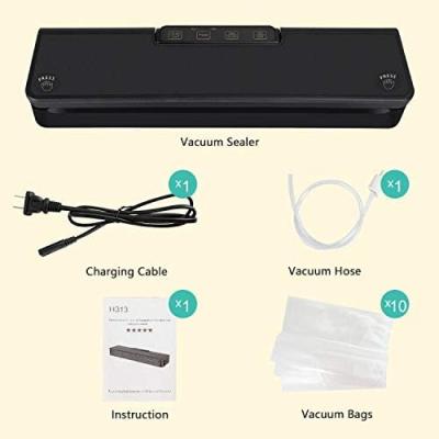 China Fully Automatic Household Vacuum Sealer With Initiator Kit Sous Vide Bags Rolls For Vacuum Sealing Moist Dry Mode for sale