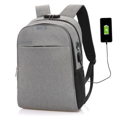 China With USB Water Proof Men's Anti Theft Smart Laptop Theft Backpack Backpack Bagpack Bag With USB Charging Port for sale