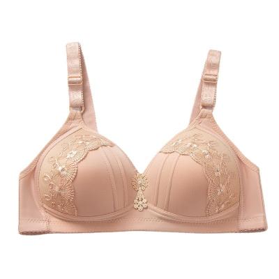 China Nylon polyamide / Europe and the United States popular hot female sexy underwear color bright bra can be customized large size bra for sale