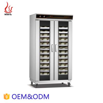 China Bread Bakery Machine Double / Commercial Electric Stainless Steel Bakery Bread Dough Jet Prover Oven Single Door for sale