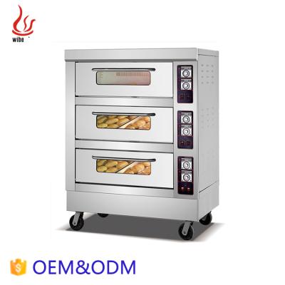 China Junjian Nine-tray Bread/Cake/Pizza Bread/Cake/Pizza Home Bakery Outdoor Bread Cake Equipment Pizza Baking Oven for sale