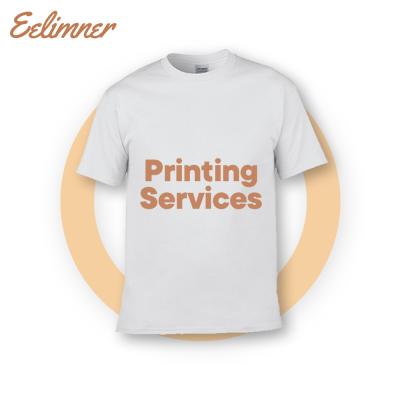 China Eelimner Printing Services Anti-Shrink Custom Logo For T-shirts And Hoodies for sale