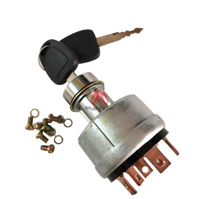 China Wholesale Cheap Excavator Parts Excavator Start Switch Ignition Key Switch For Various DH55 Ignition Switch for sale