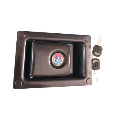 China Excavator Parts Excavator Parts Side Door Lock Cover Hydraulic Pump Door Lock For CATERPILLAR E40B E70 E70B E110 for sale