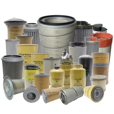 China Filtrate Fuel Wholesale OEM Construction Machinery Spin-on Fuel Filter Hydraulic Filter Excavator Engine Air Filter for sale