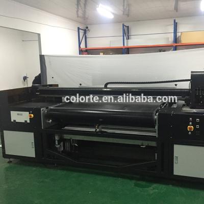 China Fabric Printer Industrial Digital Flatbed Fabric Cloth Printing Machine for sale