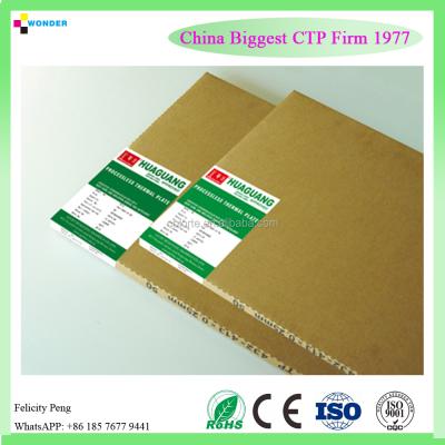 China POSITIVE aluminum offset printing uv/thermal PCT positive thermal plate TD-G Processless PCT for sale