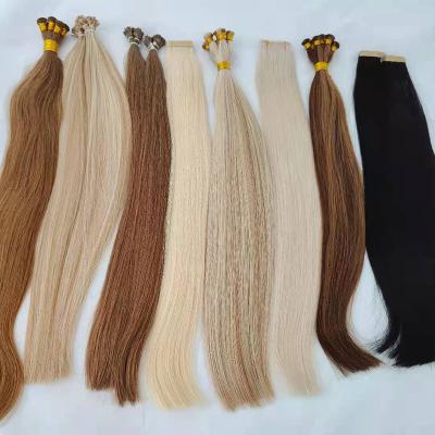 China 100% Cuticle Aligned Virgin Hair Silky Straight Unprocessed PureVirgin Virgin Hair Extension Different Colors Cuticle Aligned Hair On Hot Sale for sale