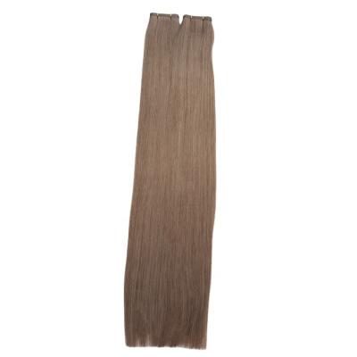 China PureVirgin Hair Wholesale Top Grade Double Drawn Flat Hair Full Cuticle Hair 100% Weft Intact for sale