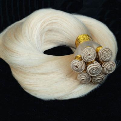 China Super Top Quality Silky Straight PureVirgin H#60 Double Handtied Seamless Wave Drawn Weft for sale