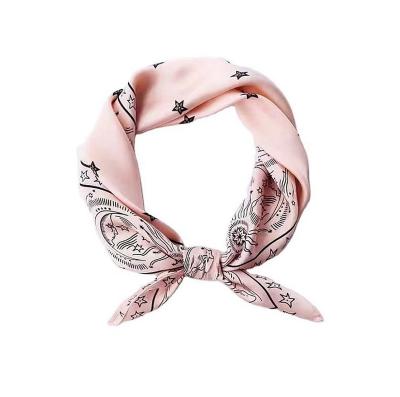 China Square Manufacturers Supply Luxury Breathable Silky Smooth Real Silk Scarf for sale