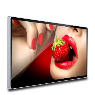 China 55/65 Inch Indoor Wall Mounted Display Screen Advertising Player Android Advertising Machine All-in-one for sale