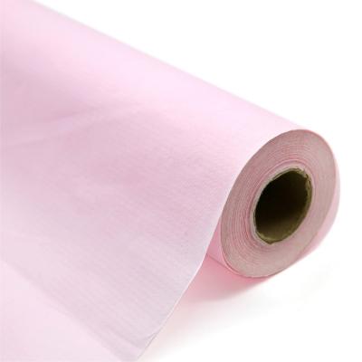 China Medical Dental Bib Supply Disposable Dental Bib Roll 2 Ply Plastic Sheet Medical Paper Sheet 100 pcs for sale