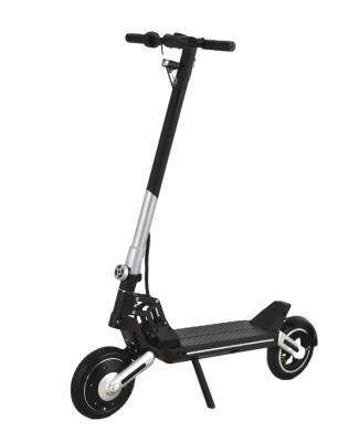 China 500w 48v unisex aluminum alloy 10inch lithium battery exporting off road foldable electric scooter adults for sale