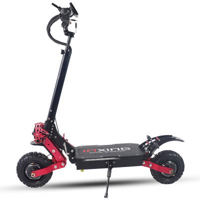 China Long Range Foldable Off Road Electric Scooter 2 Wheels 60v 2800w Double Wheels Unisex High Speed ​​Motor for sale