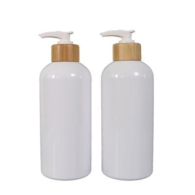 China Wholesale 450ml Viable White Plastic Bottles Containers For Bathroom Dish Soap Dispenser Set For Kitchen for sale